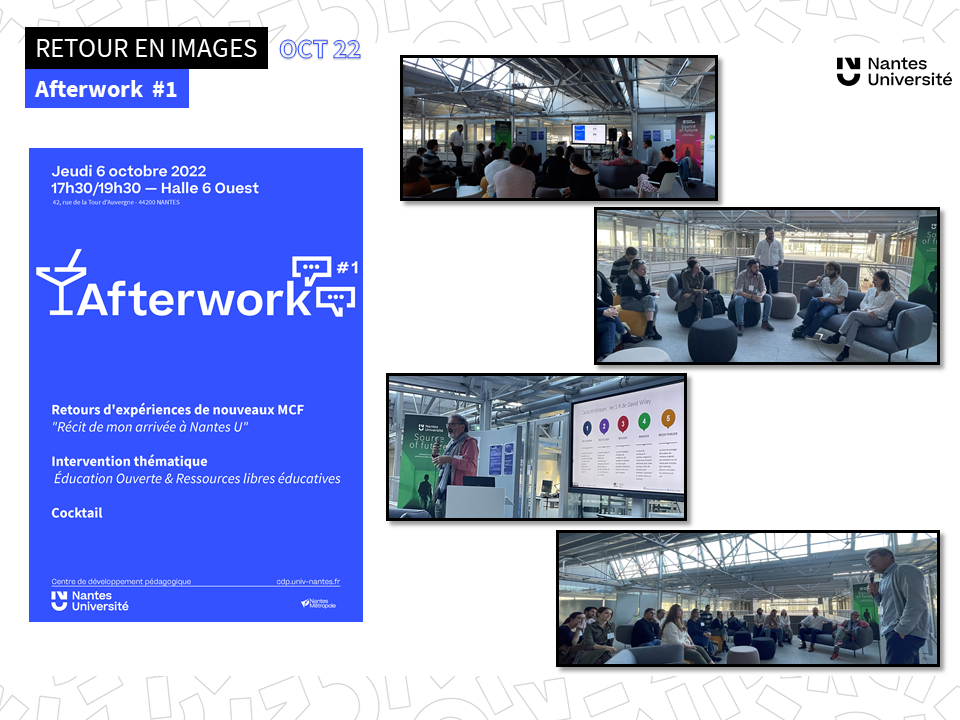 [NvMCF] Afterwork n°1 : Education ouverte